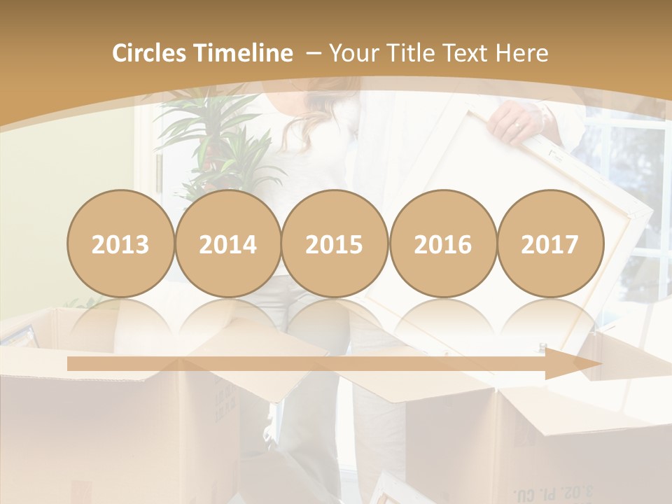 Packing Joyful Positive PowerPoint Template