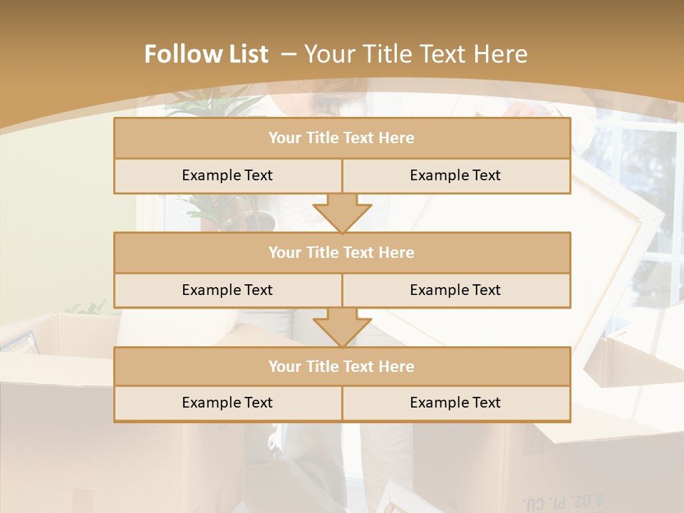 Packing Joyful Positive PowerPoint Template