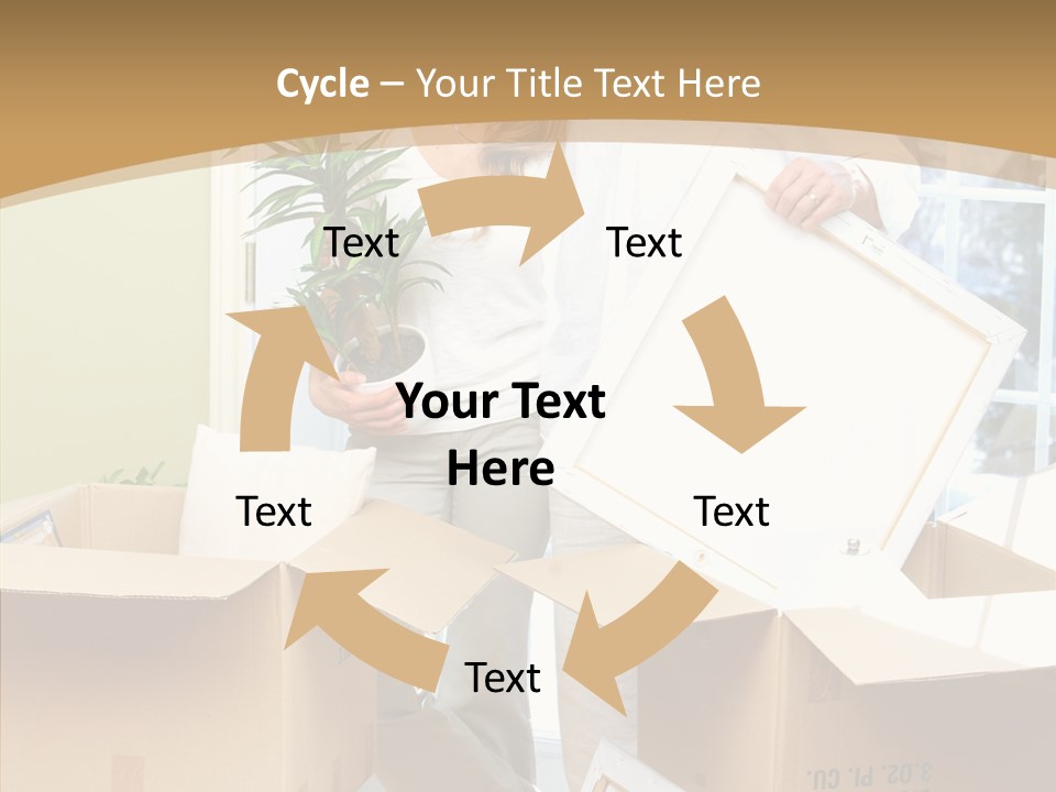 Packing Joyful Positive PowerPoint Template