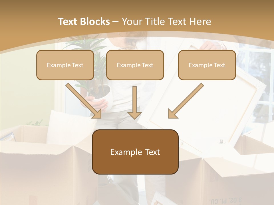 Packing Joyful Positive PowerPoint Template