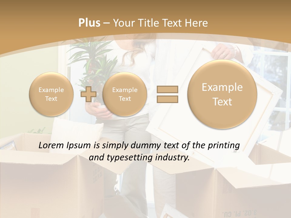 Packing Joyful Positive PowerPoint Template