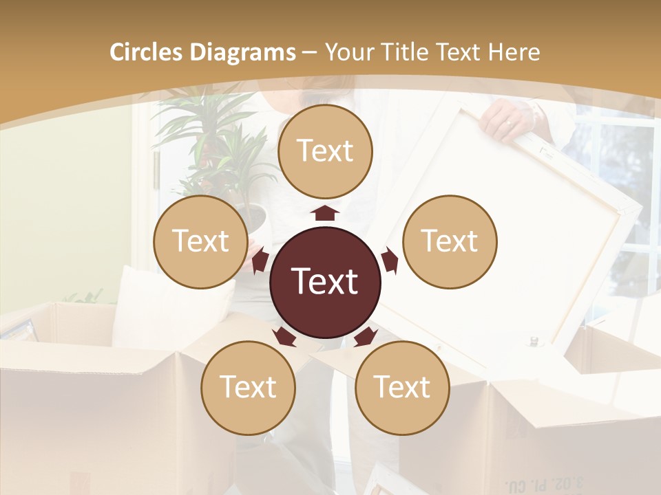 Packing Joyful Positive PowerPoint Template