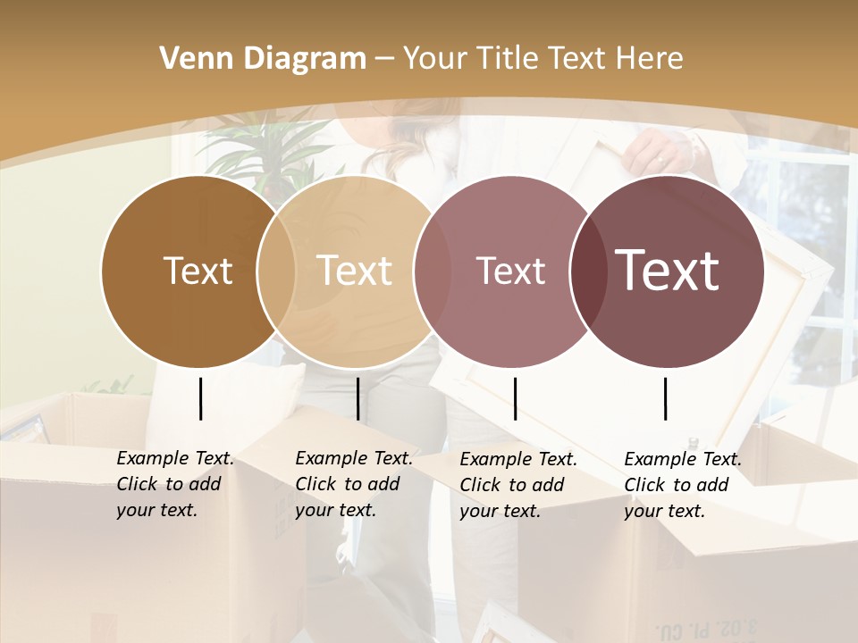 Packing Joyful Positive PowerPoint Template