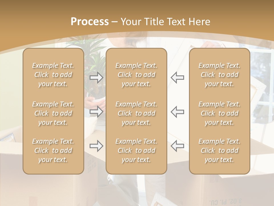 Packing Joyful Positive PowerPoint Template