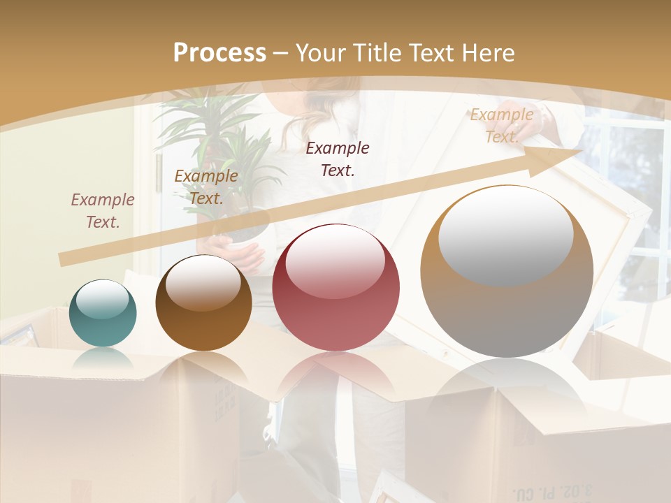 Packing Joyful Positive PowerPoint Template