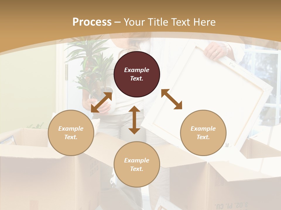 Packing Joyful Positive PowerPoint Template