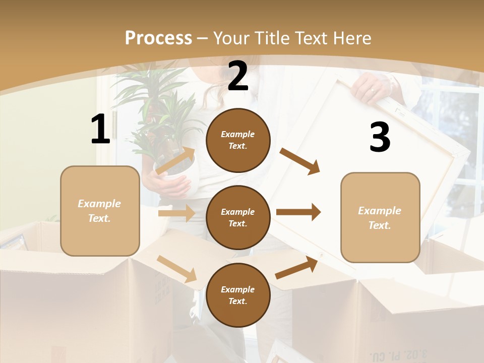 Packing Joyful Positive PowerPoint Template