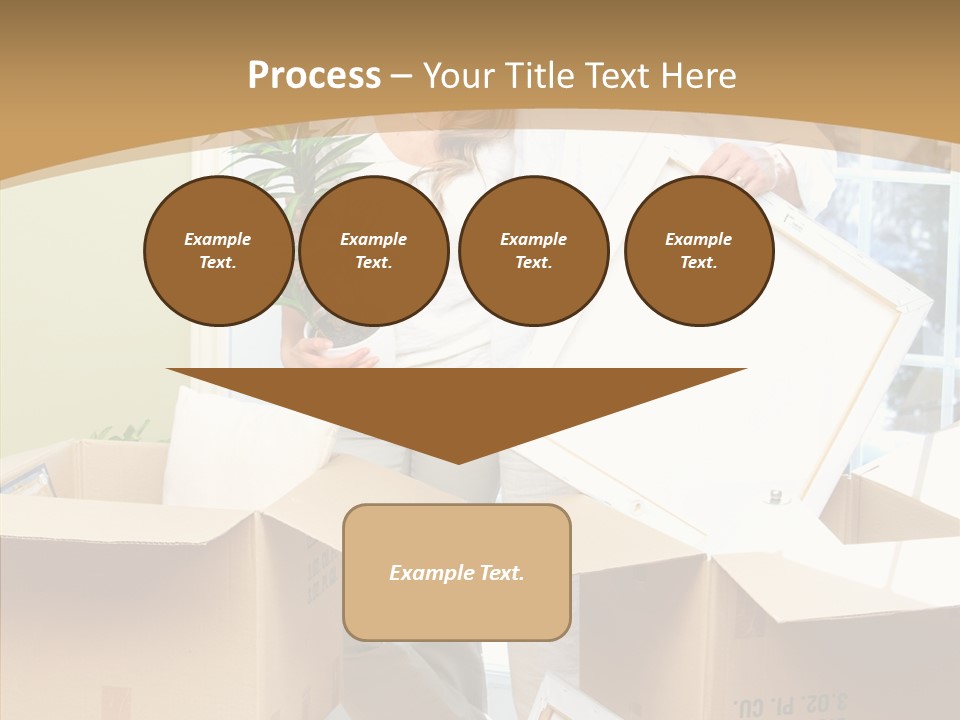 Packing Joyful Positive PowerPoint Template