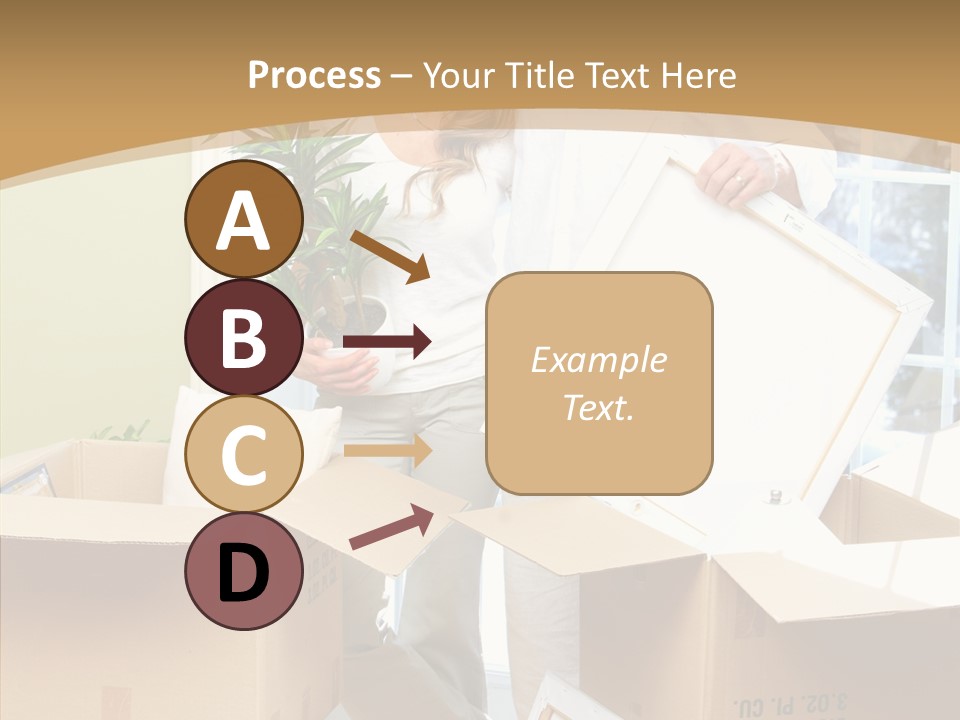 Packing Joyful Positive PowerPoint Template