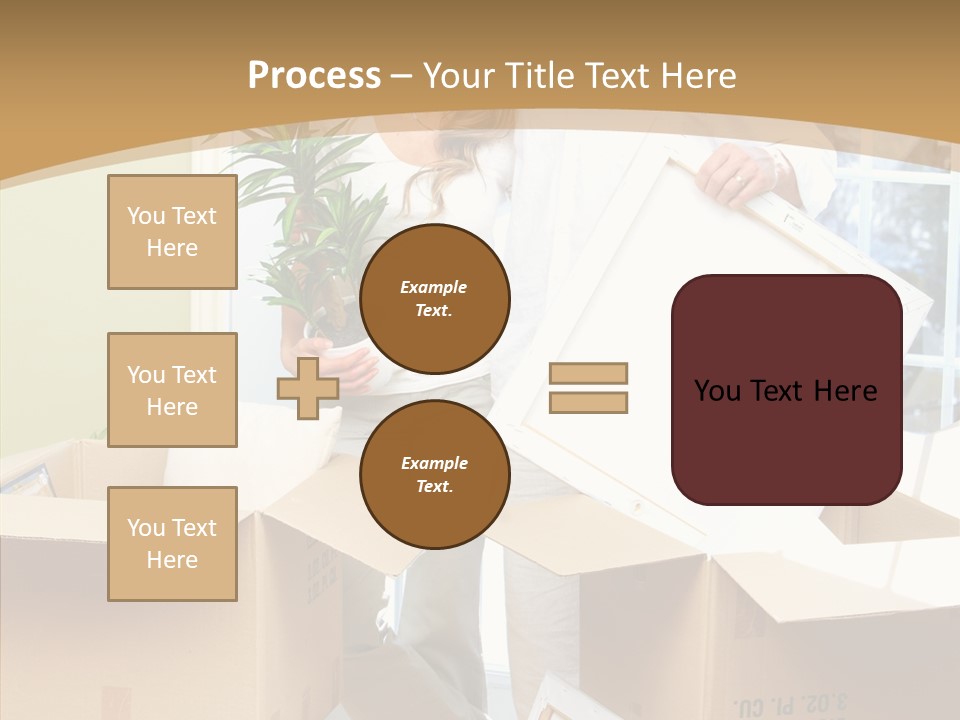 Packing Joyful Positive PowerPoint Template