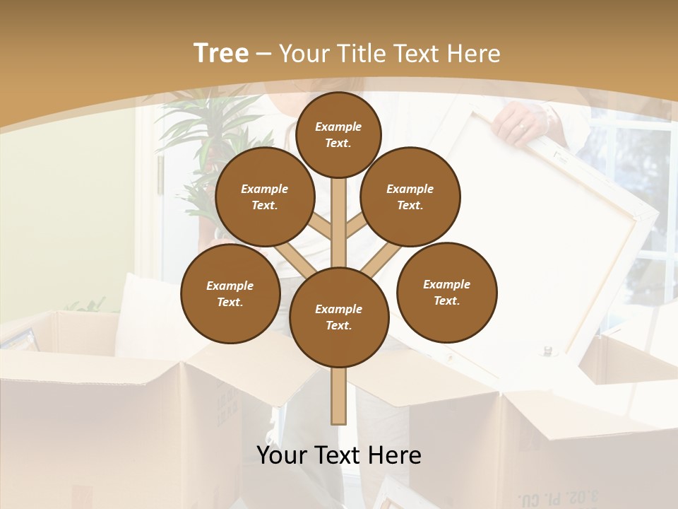 Packing Joyful Positive PowerPoint Template