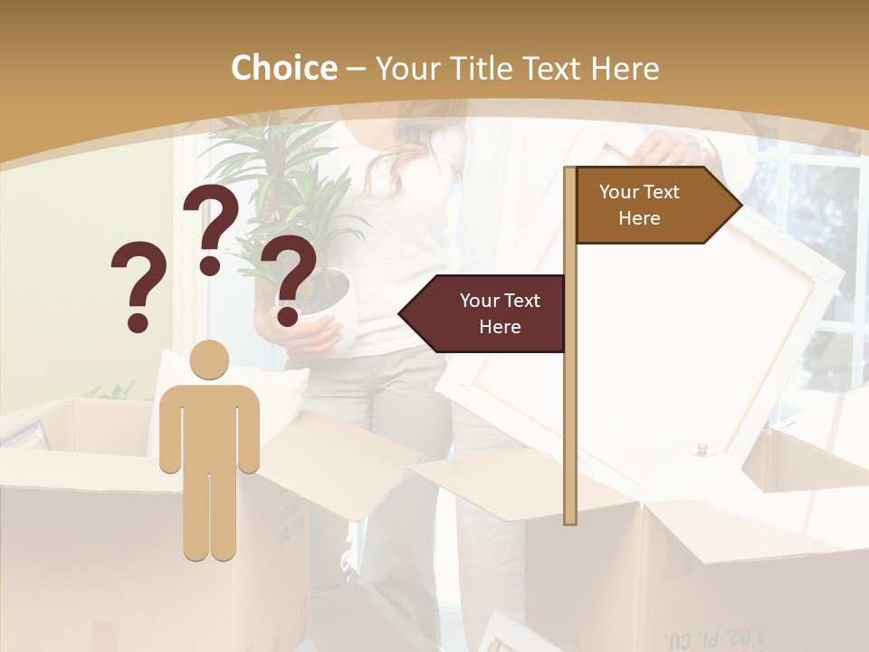 Packing Joyful Positive PowerPoint Template