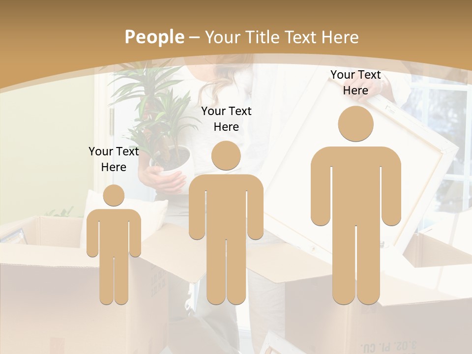 Packing Joyful Positive PowerPoint Template