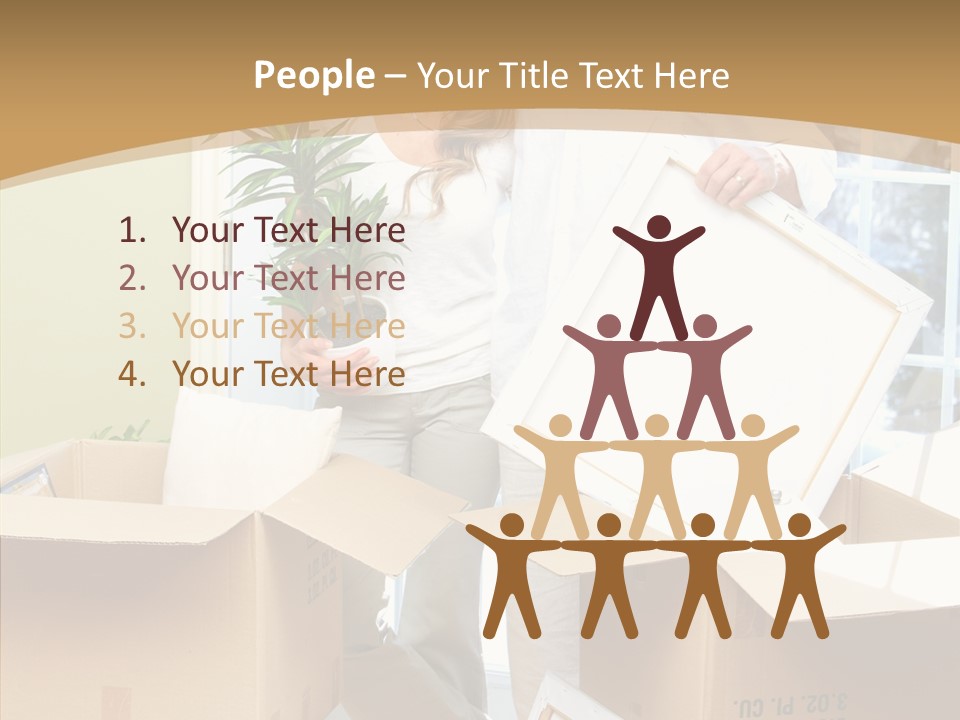 Packing Joyful Positive PowerPoint Template