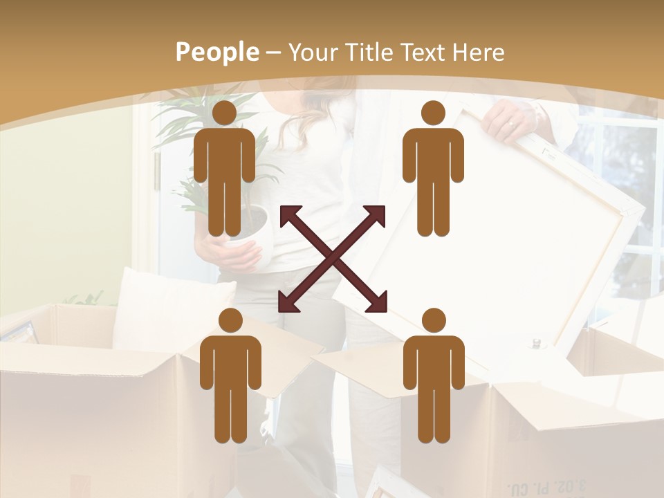 Packing Joyful Positive PowerPoint Template