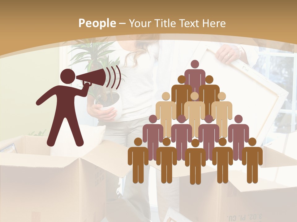 Packing Joyful Positive PowerPoint Template