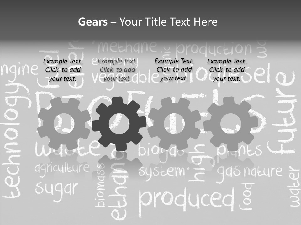 Efficiency Vehicle Food PowerPoint Template