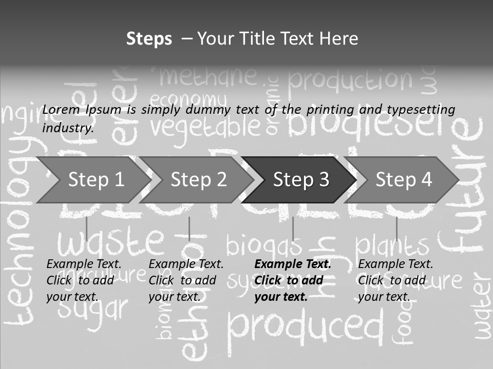 Efficiency Vehicle Food PowerPoint Template