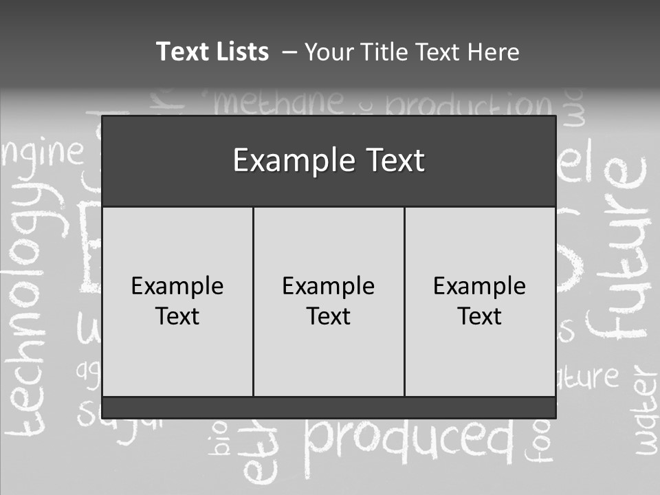 Efficiency Vehicle Food PowerPoint Template