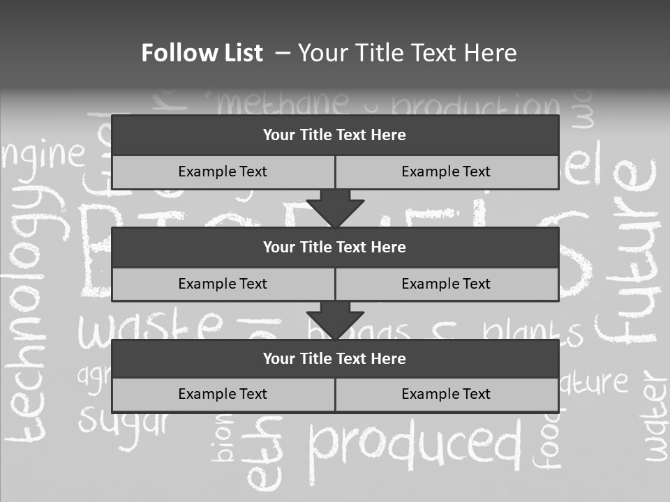 Efficiency Vehicle Food PowerPoint Template