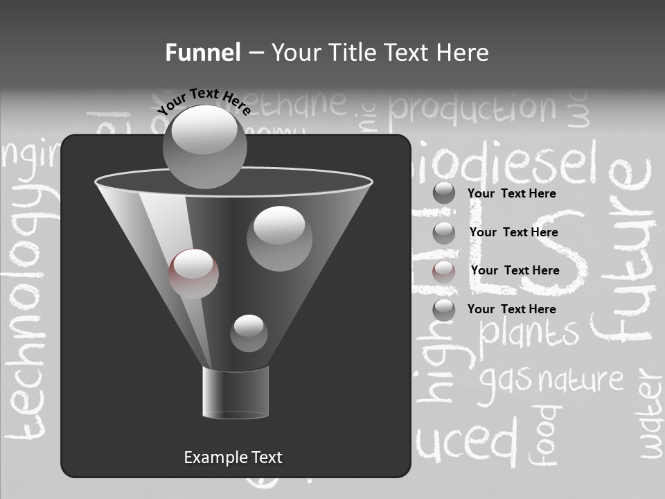 Efficiency Vehicle Food PowerPoint Template