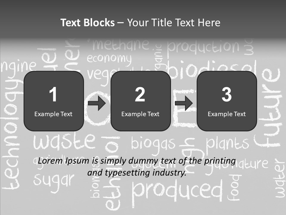 Efficiency Vehicle Food PowerPoint Template