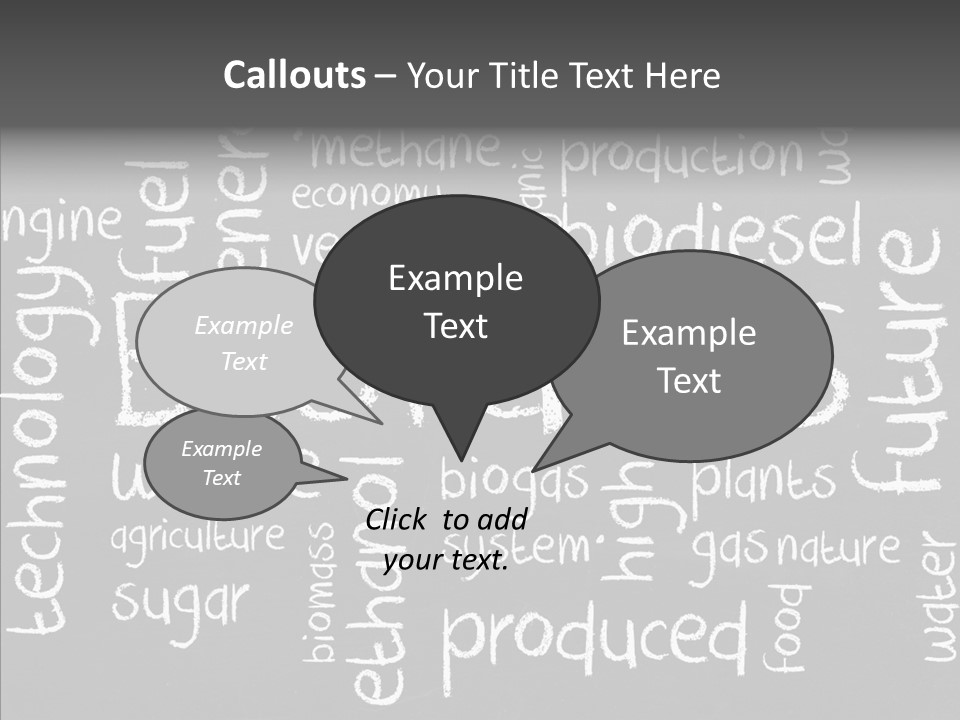 Efficiency Vehicle Food PowerPoint Template