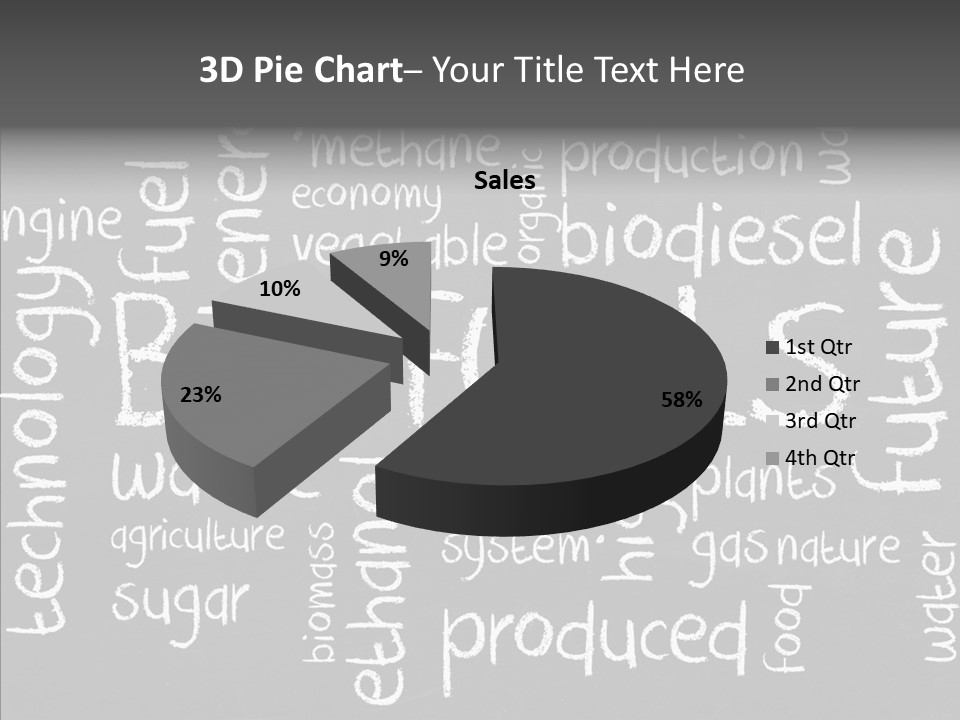 Efficiency Vehicle Food PowerPoint Template