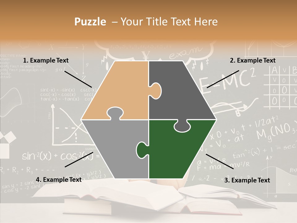 Person Concentration Book PowerPoint Template