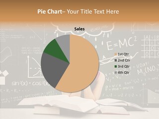 Person Concentration Book PowerPoint Template