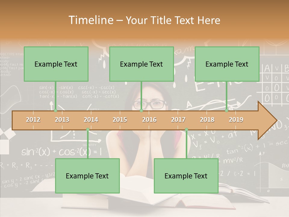 Person Concentration Book PowerPoint Template