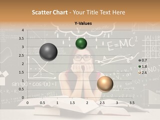 Person Concentration Book PowerPoint Template