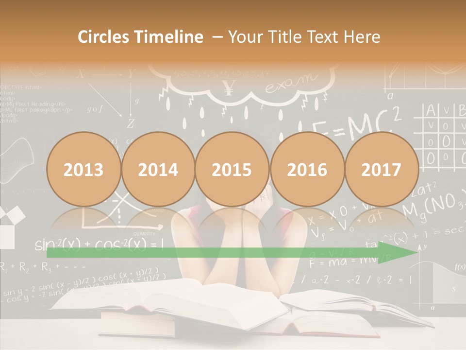 Person Concentration Book PowerPoint Template