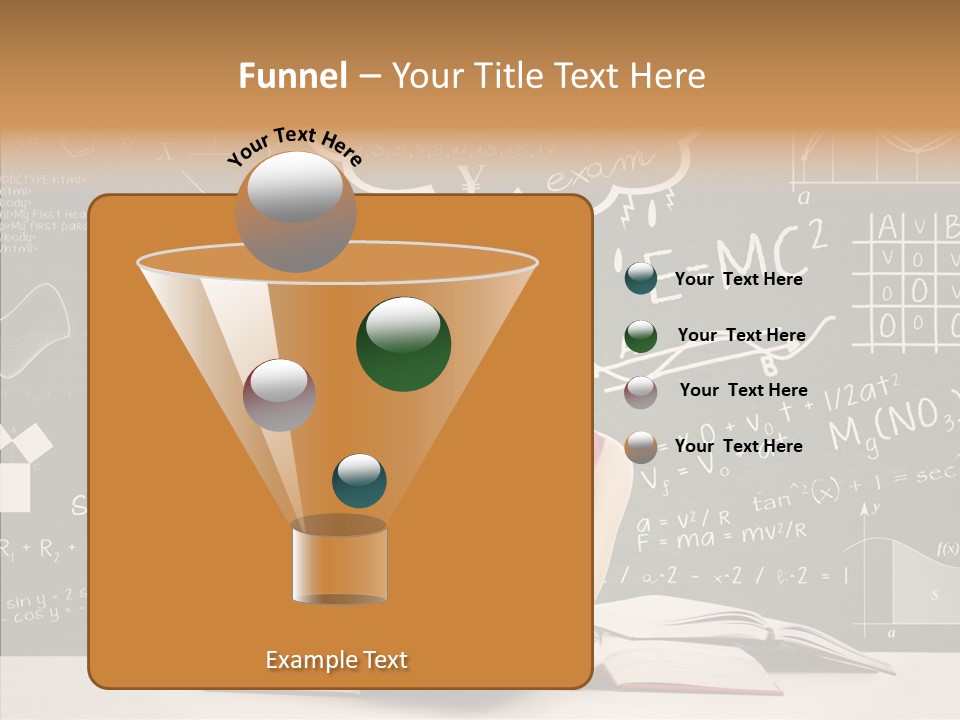 Person Concentration Book PowerPoint Template