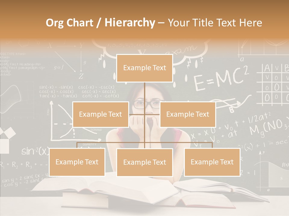 Person Concentration Book PowerPoint Template