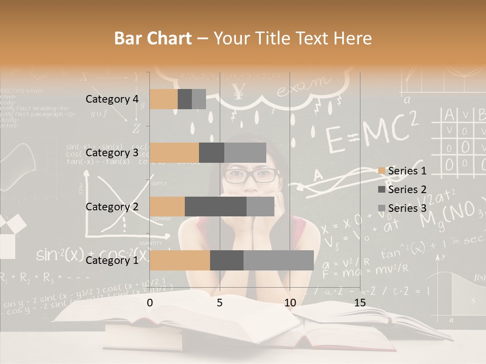 Person Concentration Book PowerPoint Template