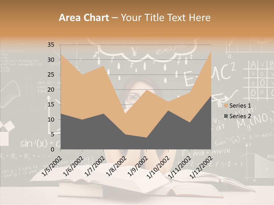 Person Concentration Book PowerPoint Template