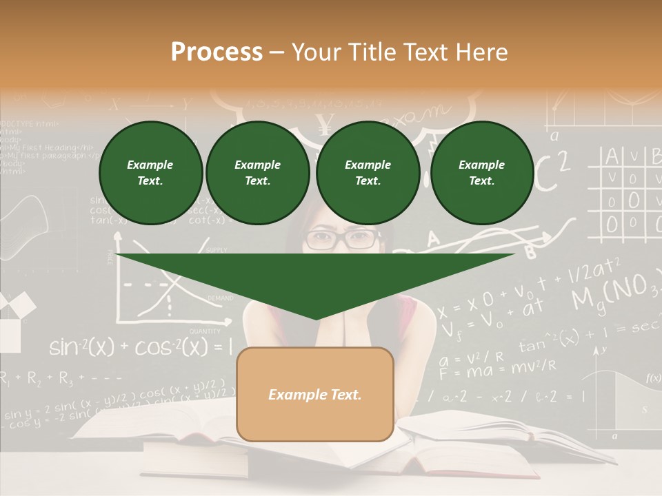 Person Concentration Book PowerPoint Template