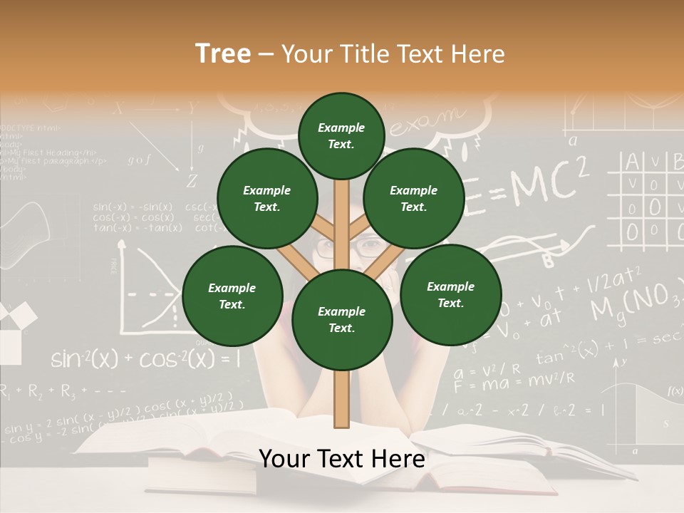 Person Concentration Book PowerPoint Template