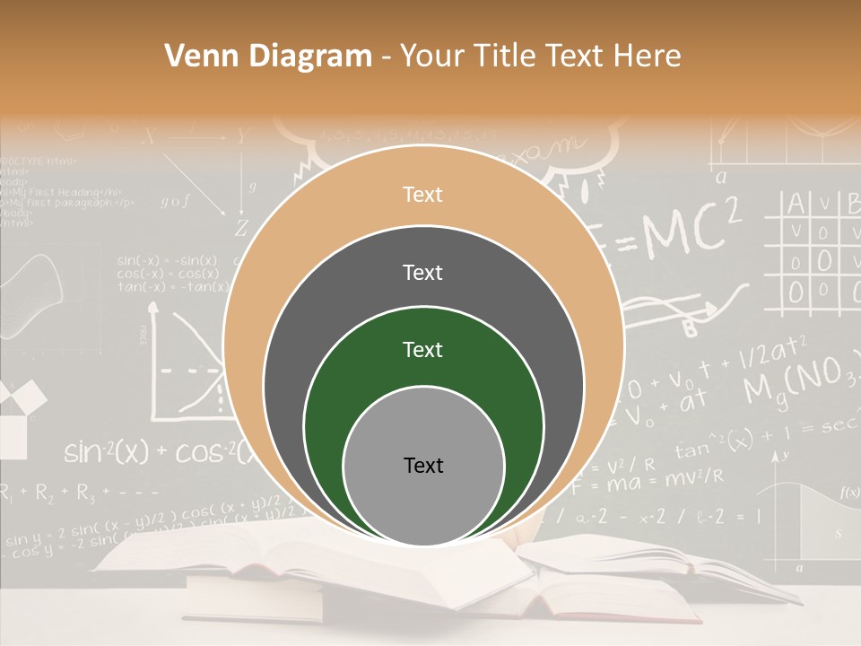 Person Concentration Book PowerPoint Template