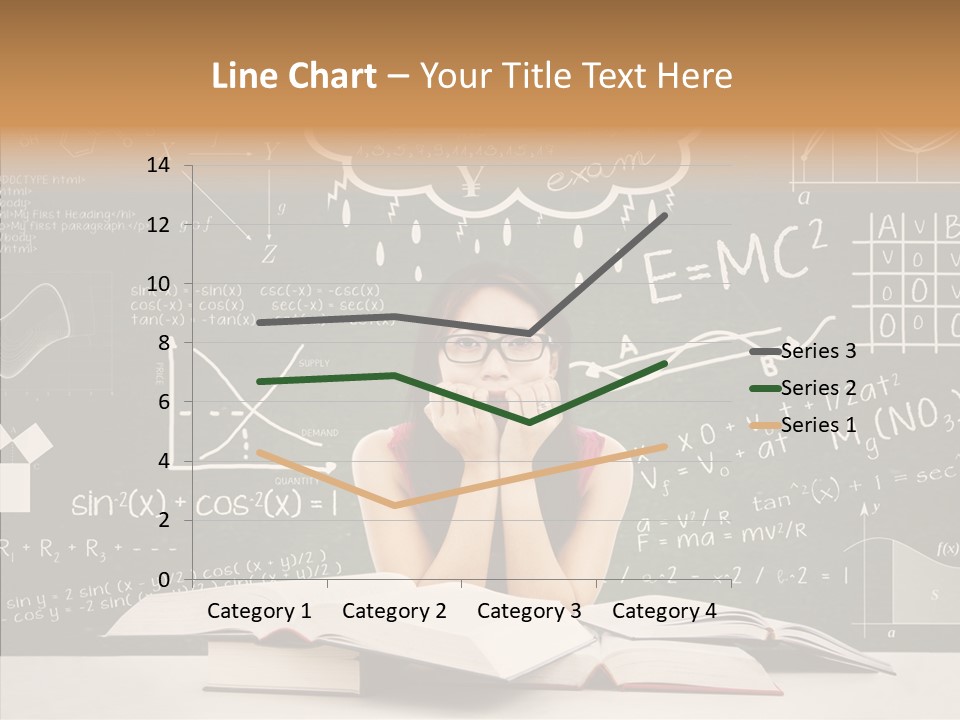 Person Concentration Book PowerPoint Template