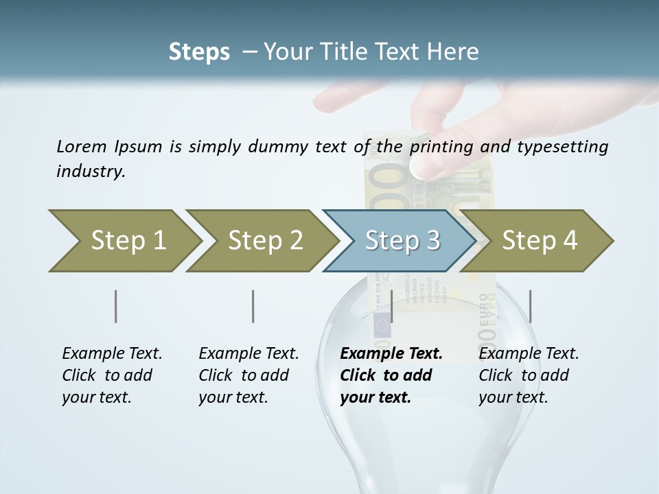 Motivation White Invention PowerPoint Template