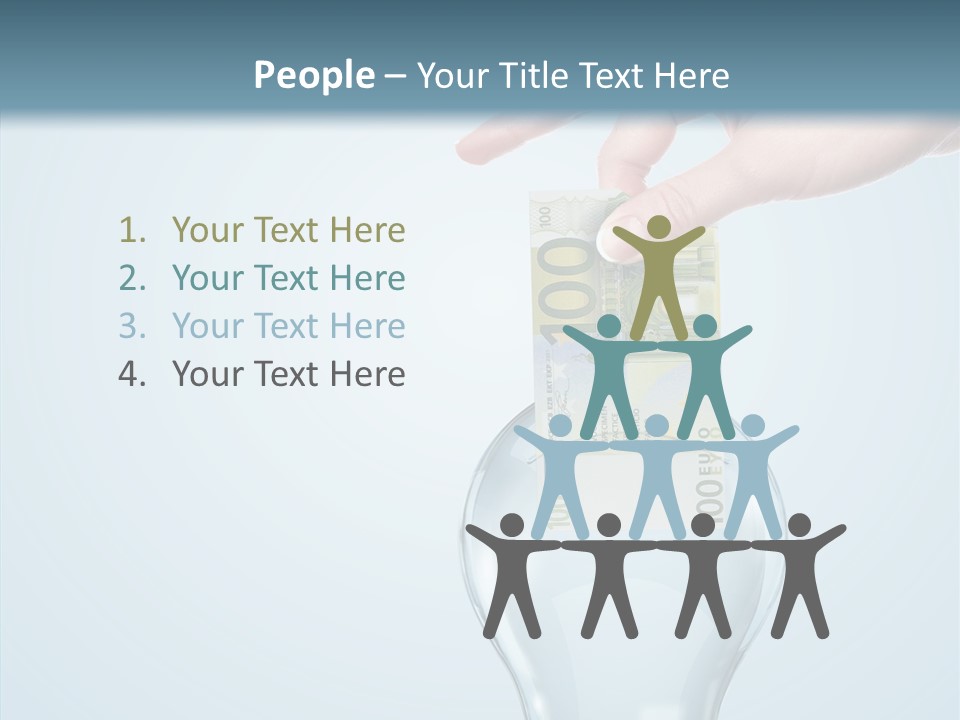 Motivation White Invention PowerPoint Template