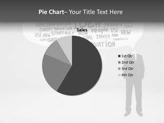 Contemplation Leadership Young PowerPoint Template