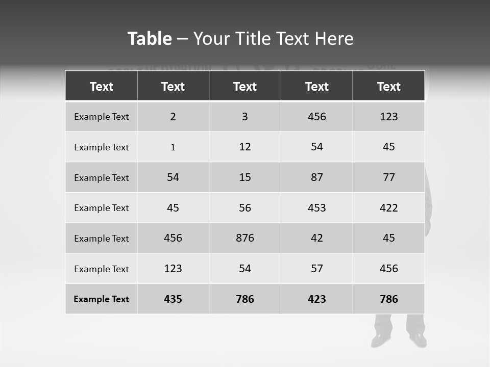 Contemplation Leadership Young PowerPoint Template
