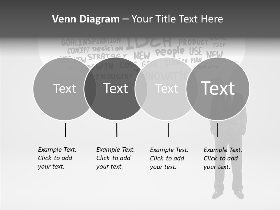 Contemplation Leadership Young PowerPoint Template