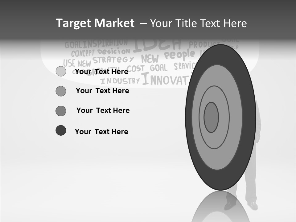 Contemplation Leadership Young PowerPoint Template