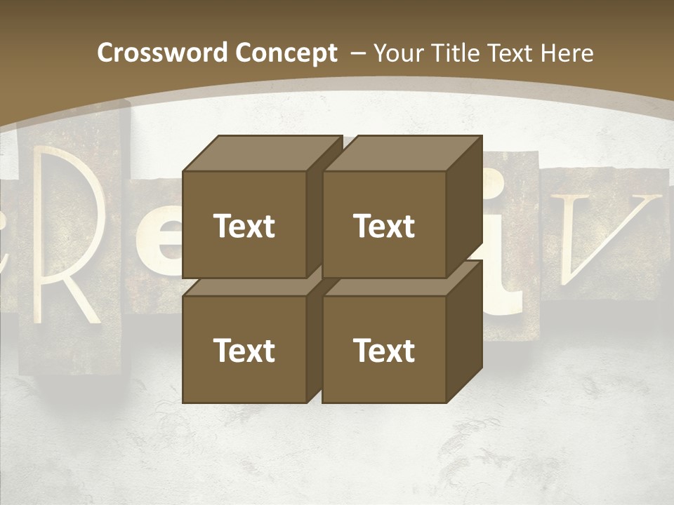 Traditional Type Word PowerPoint Template