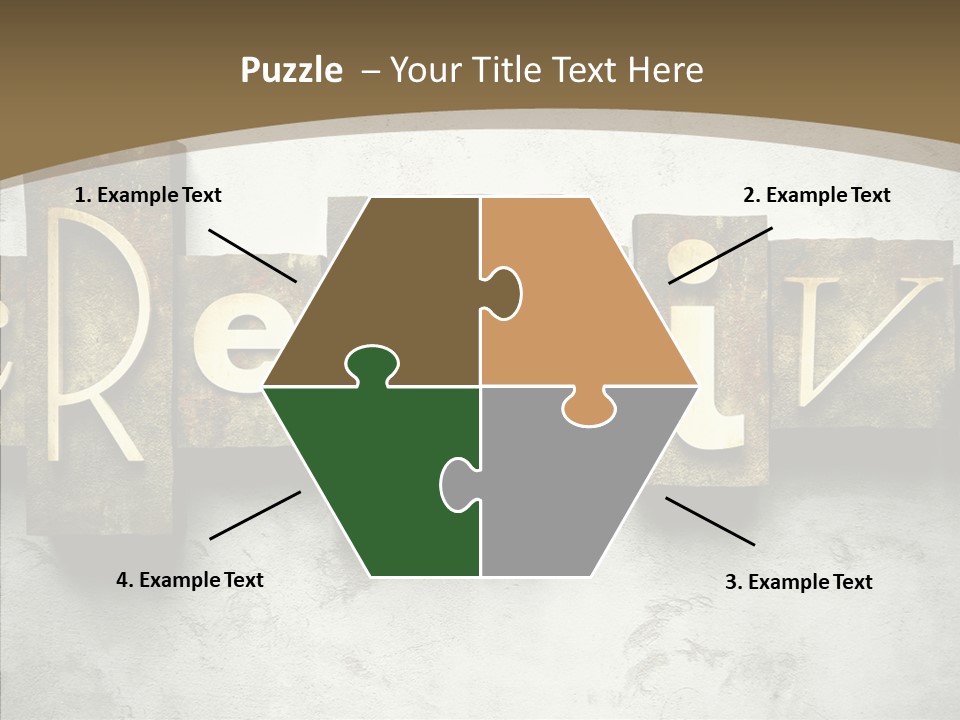 Traditional Type Word PowerPoint Template