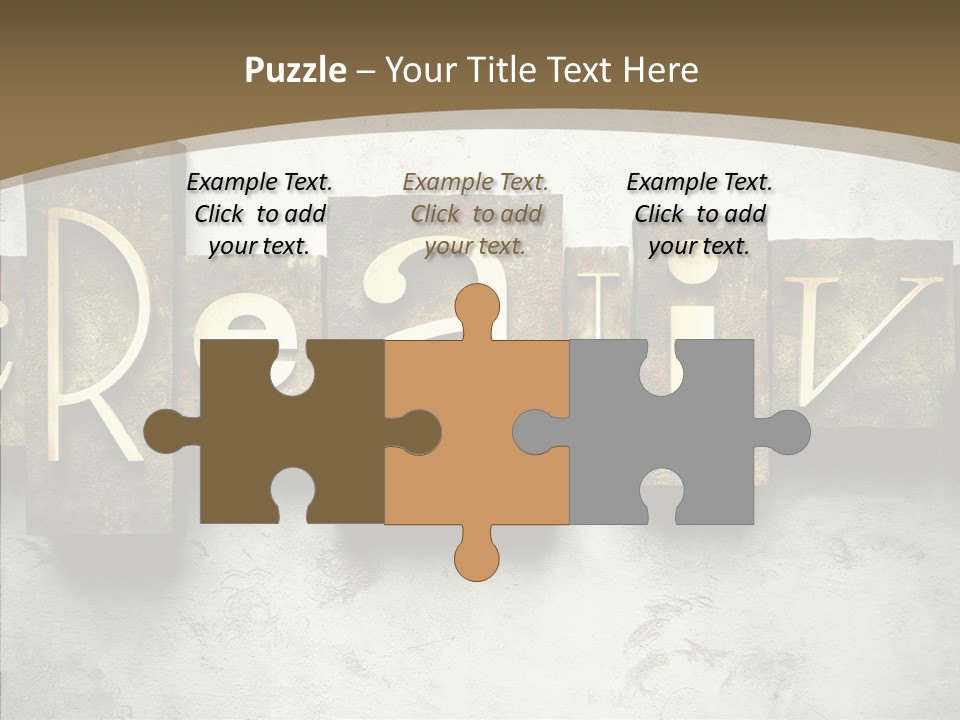 Traditional Type Word PowerPoint Template